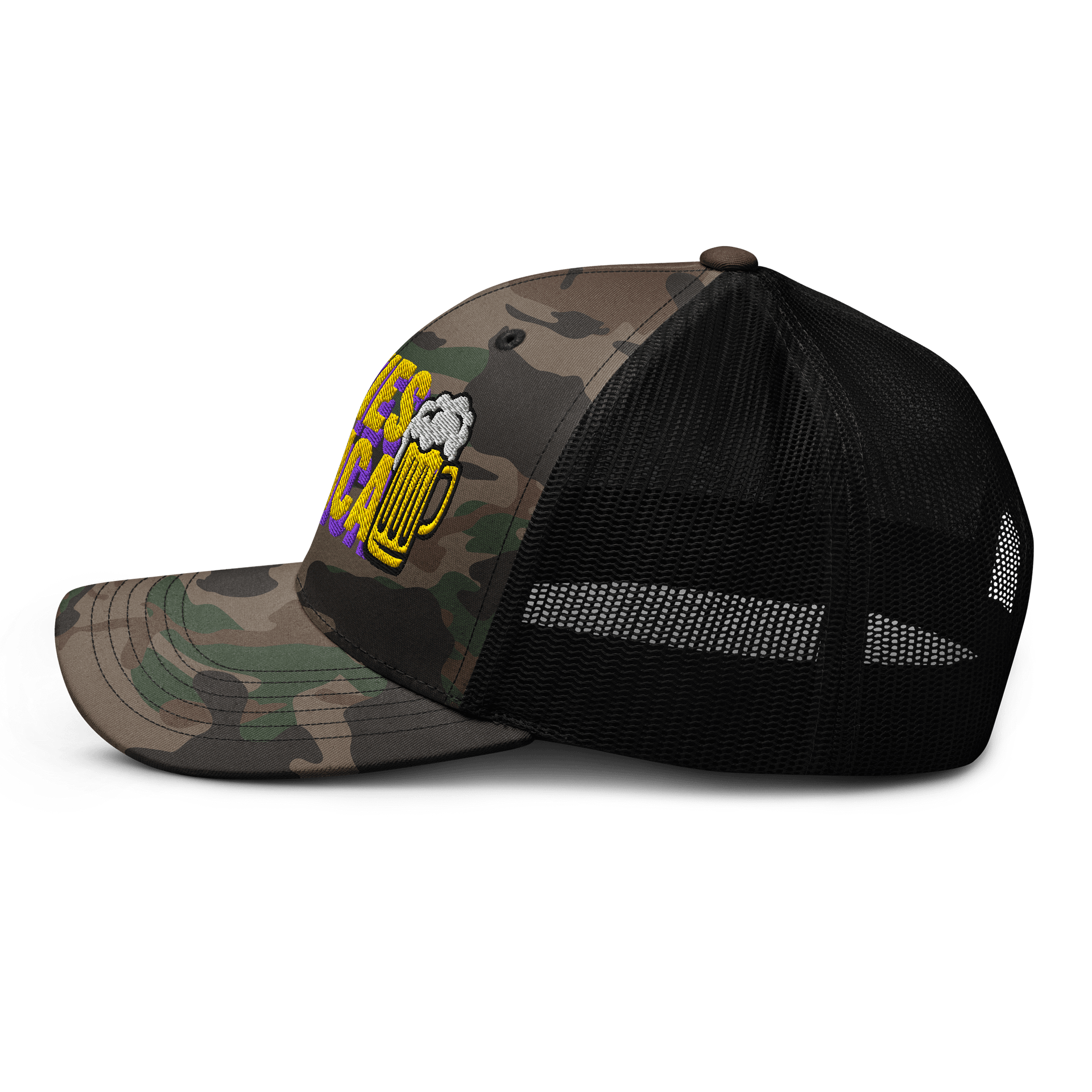 Big Mugs Camo Trucker Hat - Embroidered product image (3)