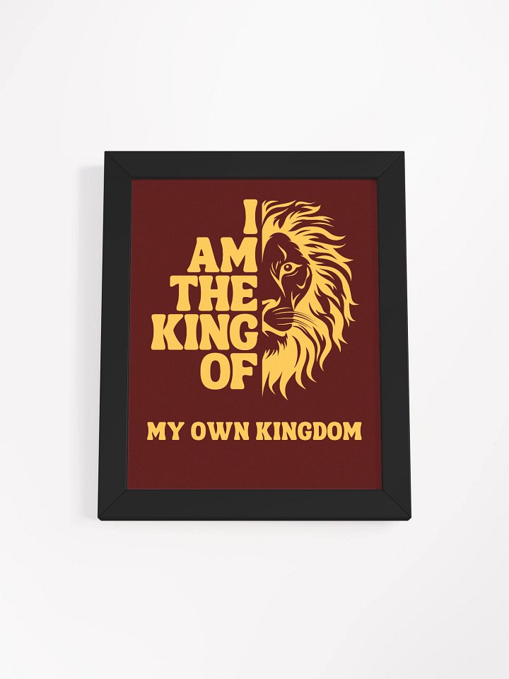 Lion Kingdom Framed Poster product image (1)