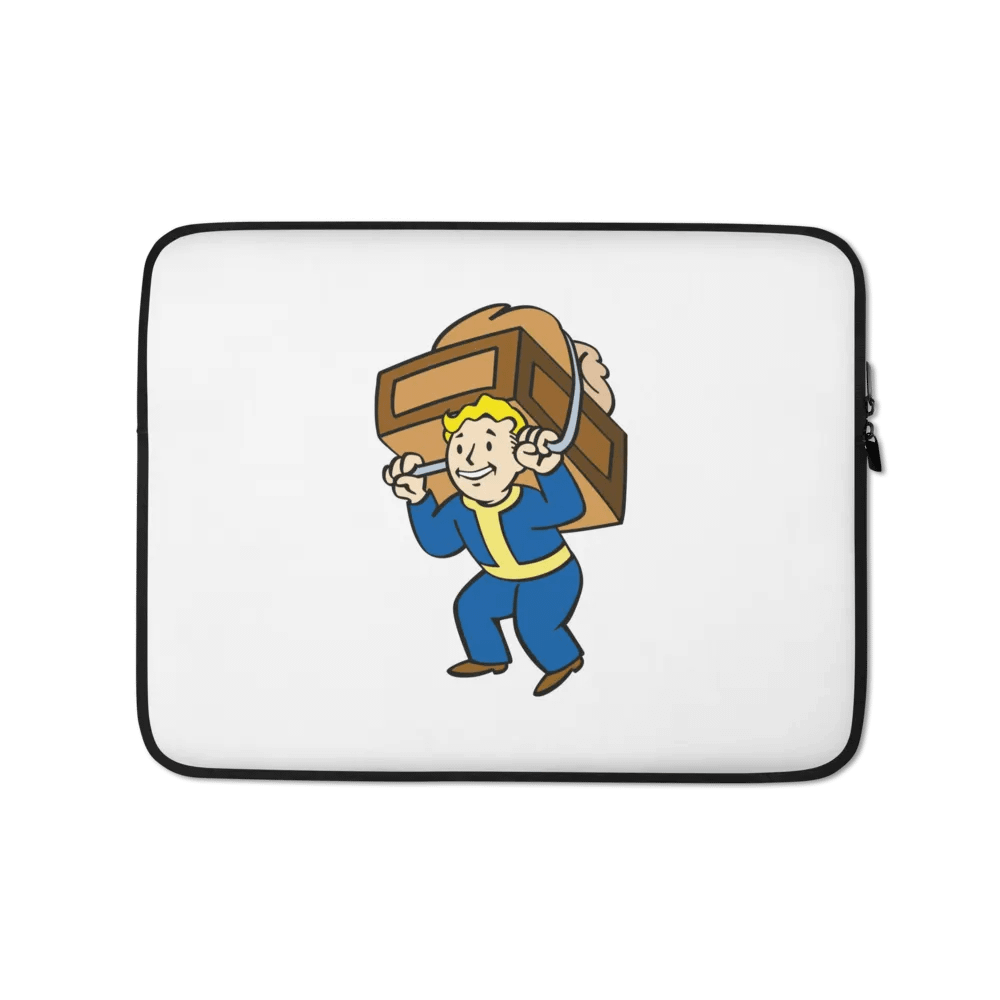Fallout Strength Vault Boy Notebook/Laptop Bag product image (1)
