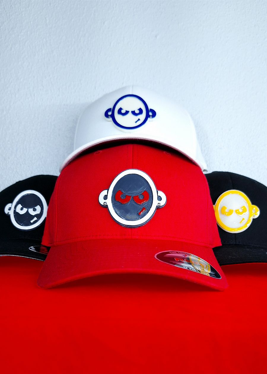 Bald Crazy 3D Cap product image (2)