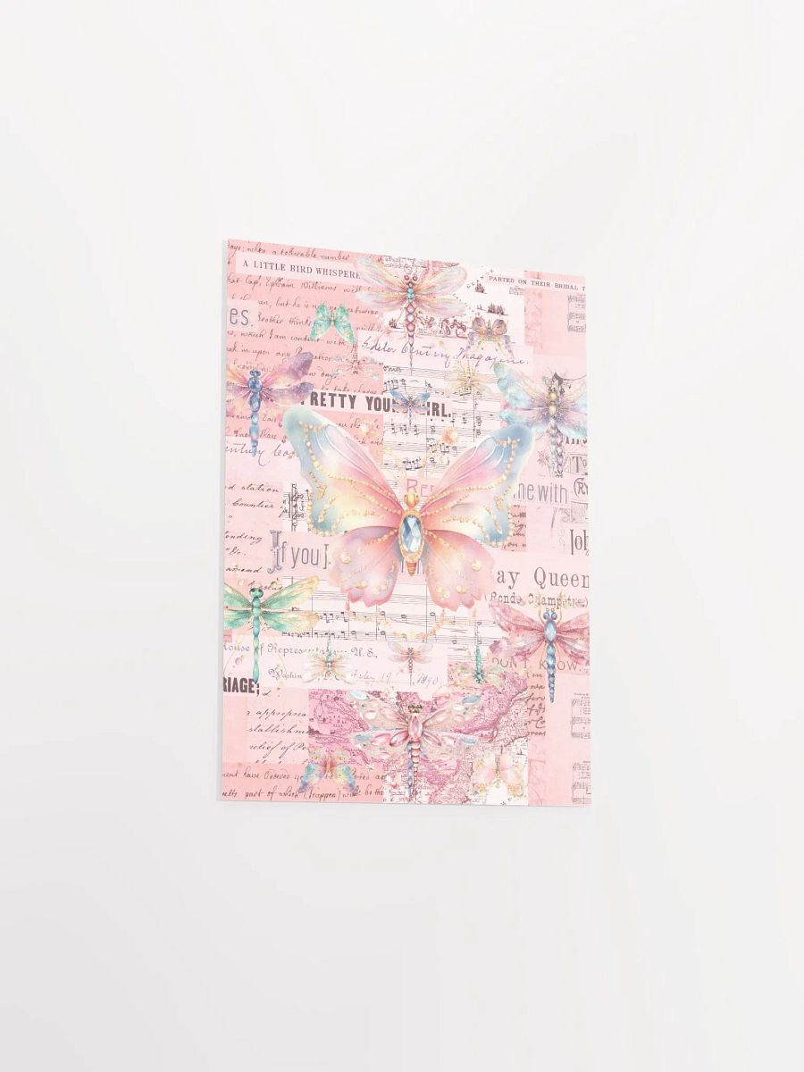 Pink, Butterfly & Dragonfly Ephemera product image (31)