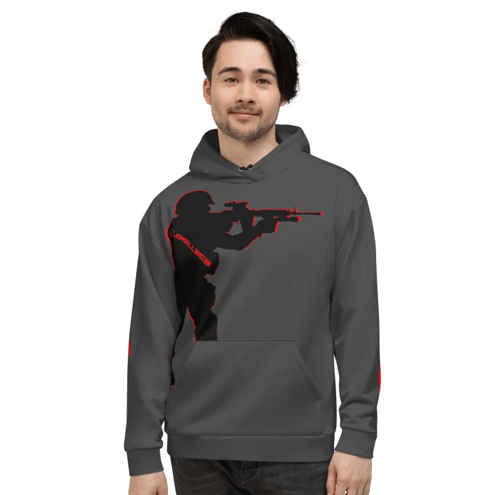 JD Gray Silhouette Hoodie product image (2)