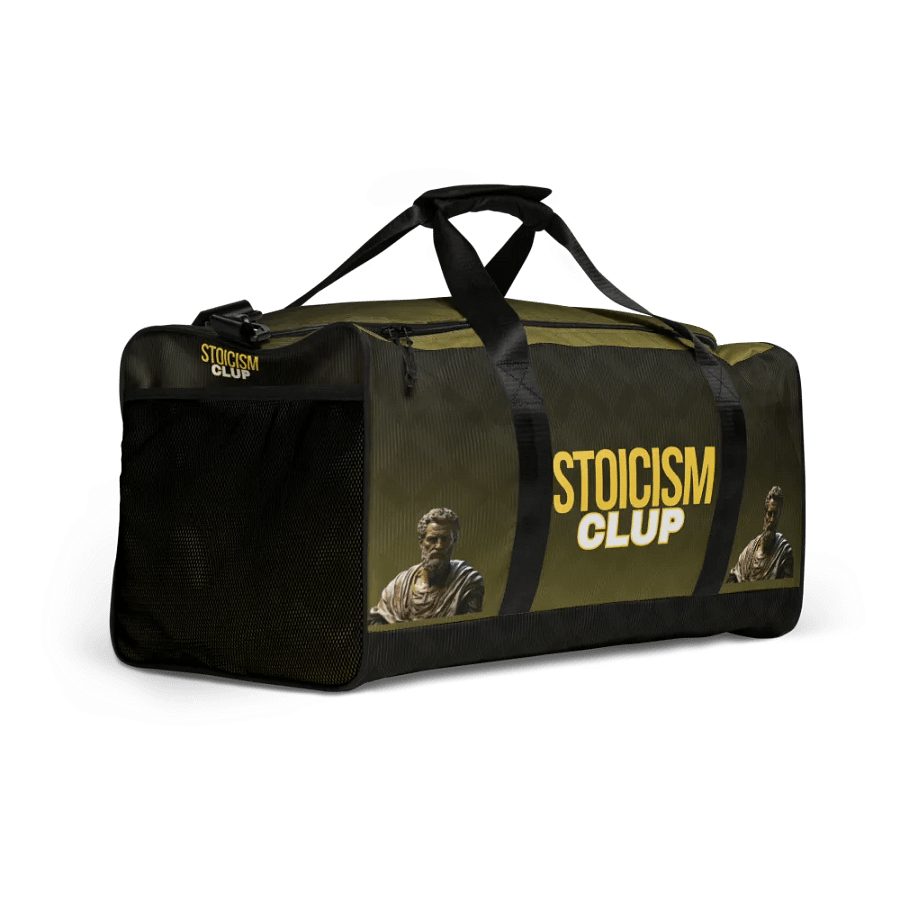 Stoicism Club All-Over Duffle Bag product image (2)
