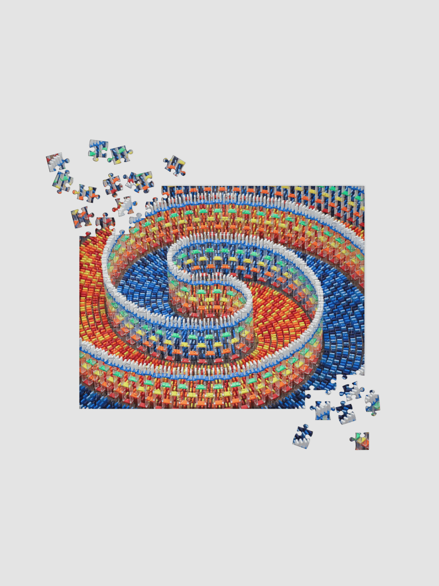 Amazing Triple Spiral Jigsaw Puzzle product image (1)
