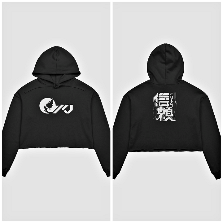 KJ ✘ FAITH CROP-HOODIE product image (1)