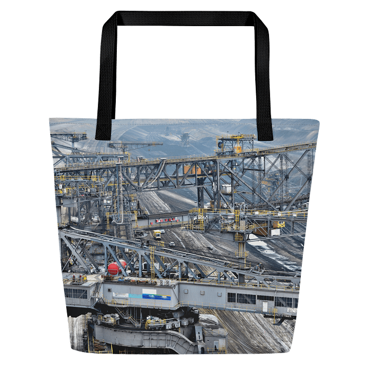 Große Tragetasche - Braunkohle Förderbrücke product image (2)