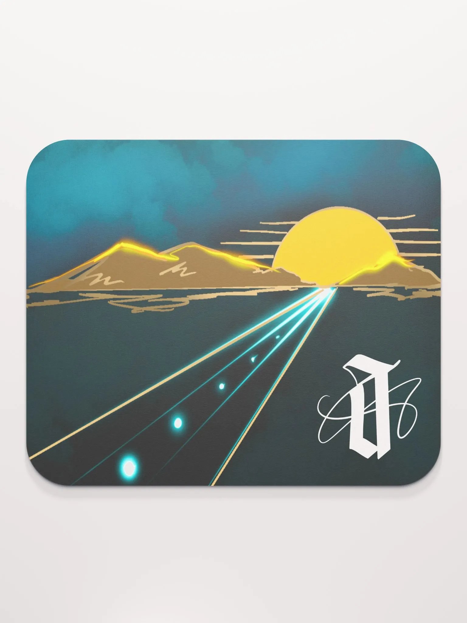 Aurora Glow Mouse Pad product image (2)