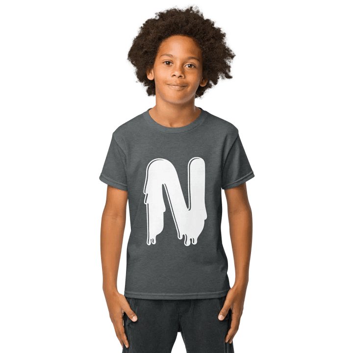 Melting Alphabet | Letter N | Youth Sports Tee product image (17)