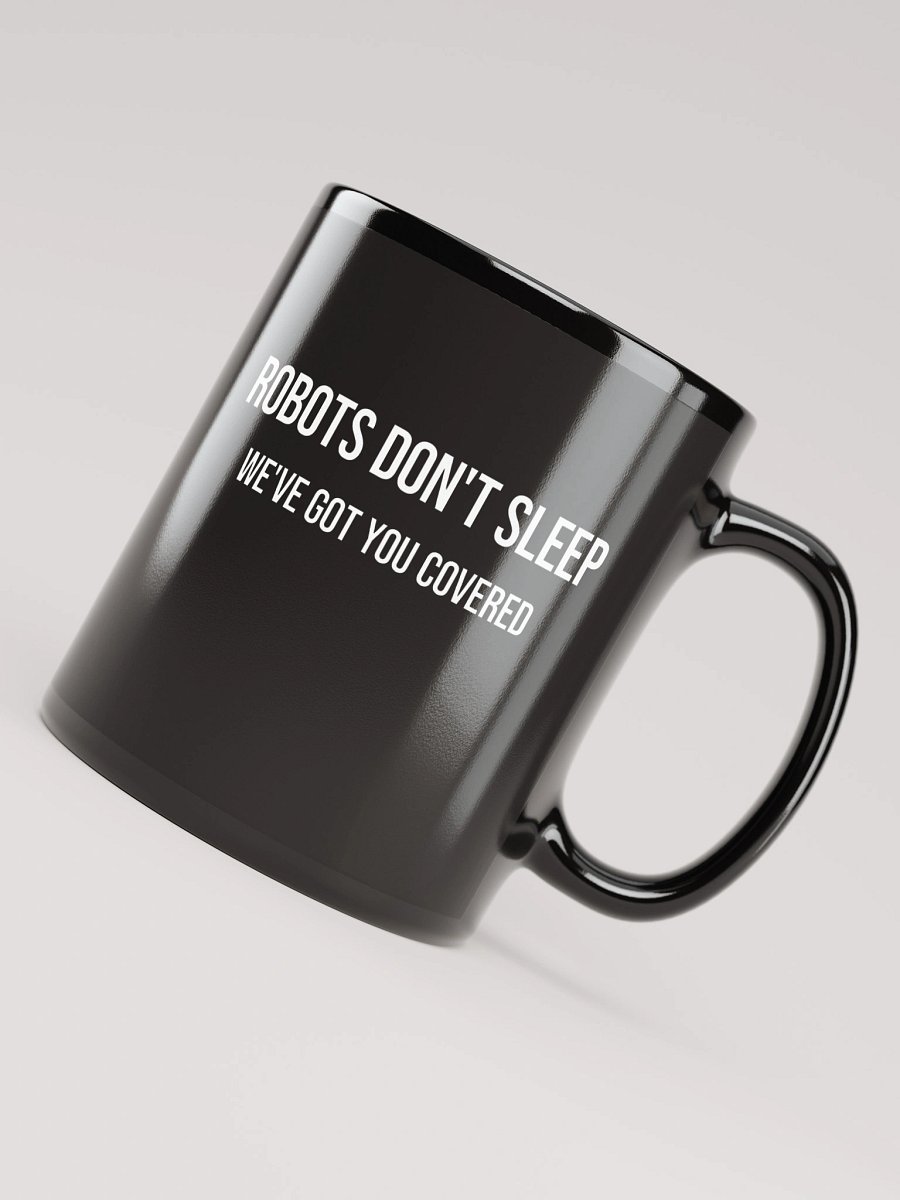 Robots Don't Sleep: Geometric Harmony Mug product image (7)