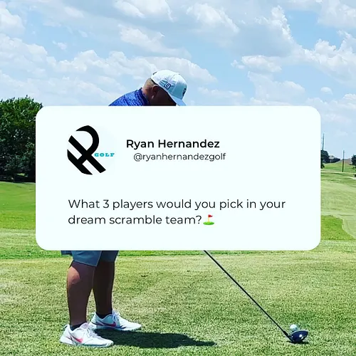 List them below⬇️

I’ll go first! 

1. @tigerwoods 
2. @macbouchergolf 
3. @lonestargolfacademy 

I feel like we could win a ...