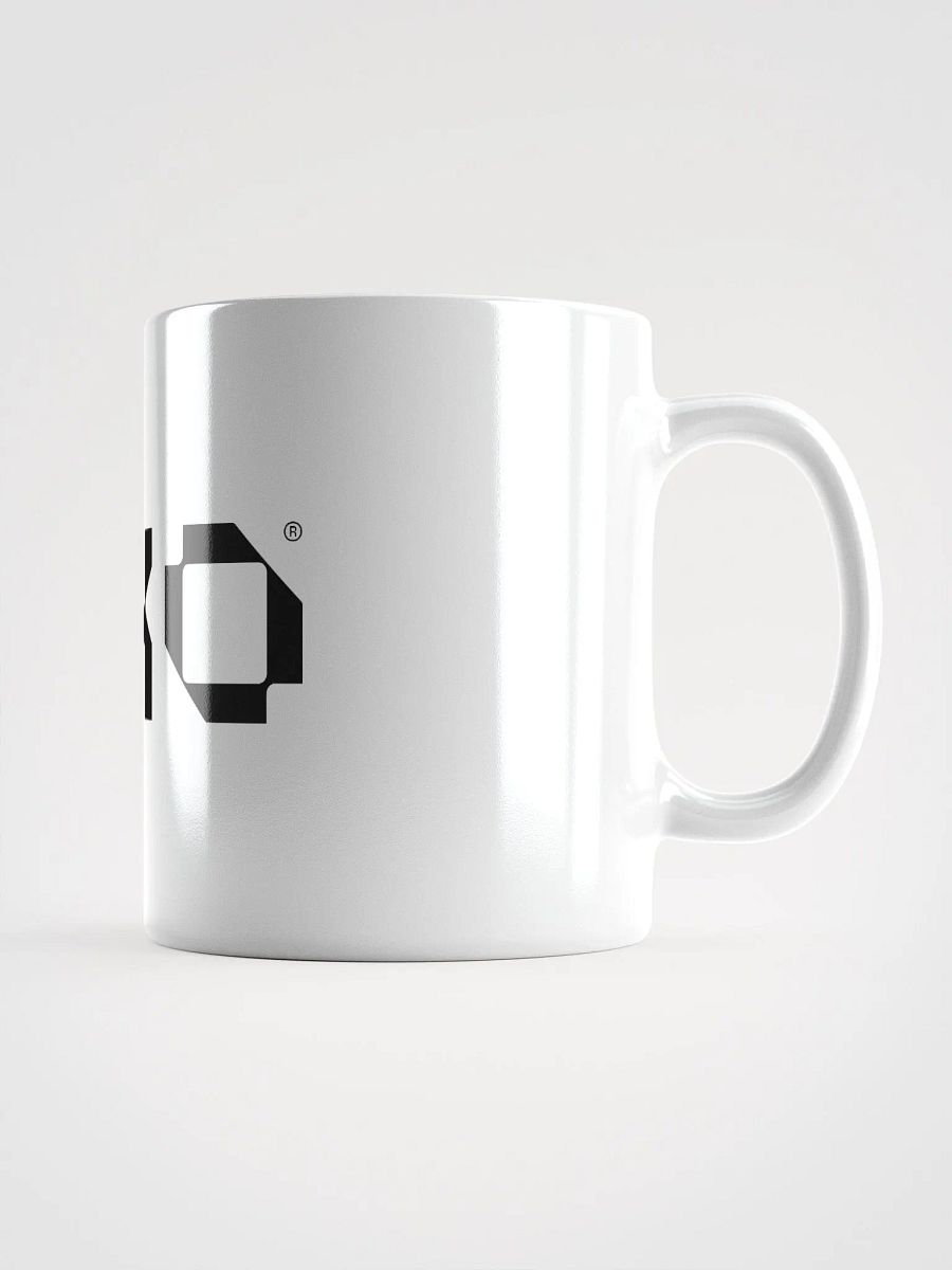 EKO's Black Logotype Mug (White) product image (1)