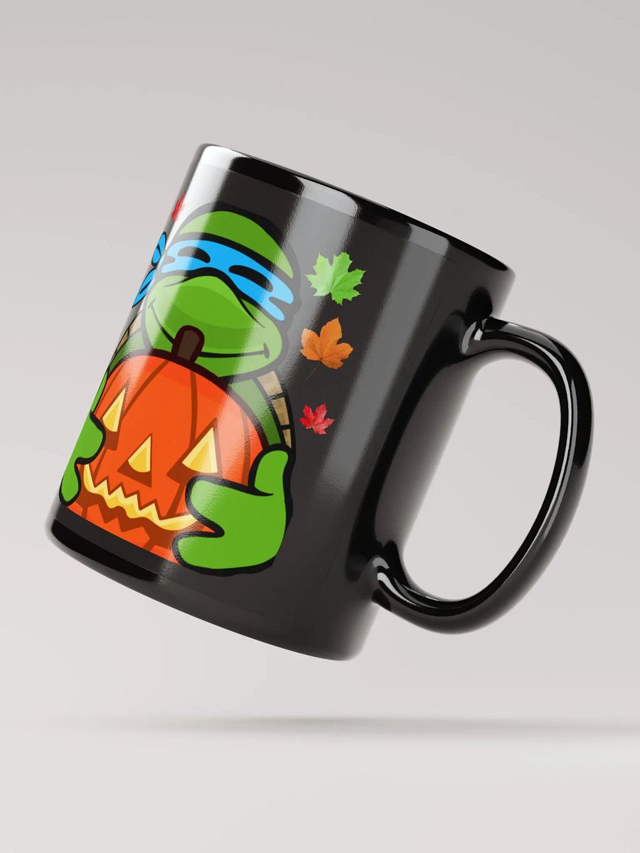 Fall Leo Black Glossy Mug product image (3)