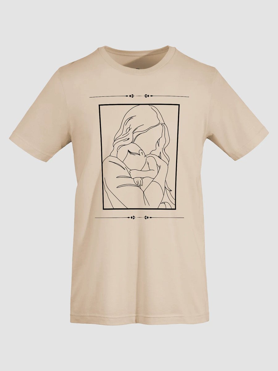 👩‍👧‍👦 “Mama & Me” Black Line Art Tee | Bella+Canvas Unisex Shirt | A Tribute to Motherhood product image (54)