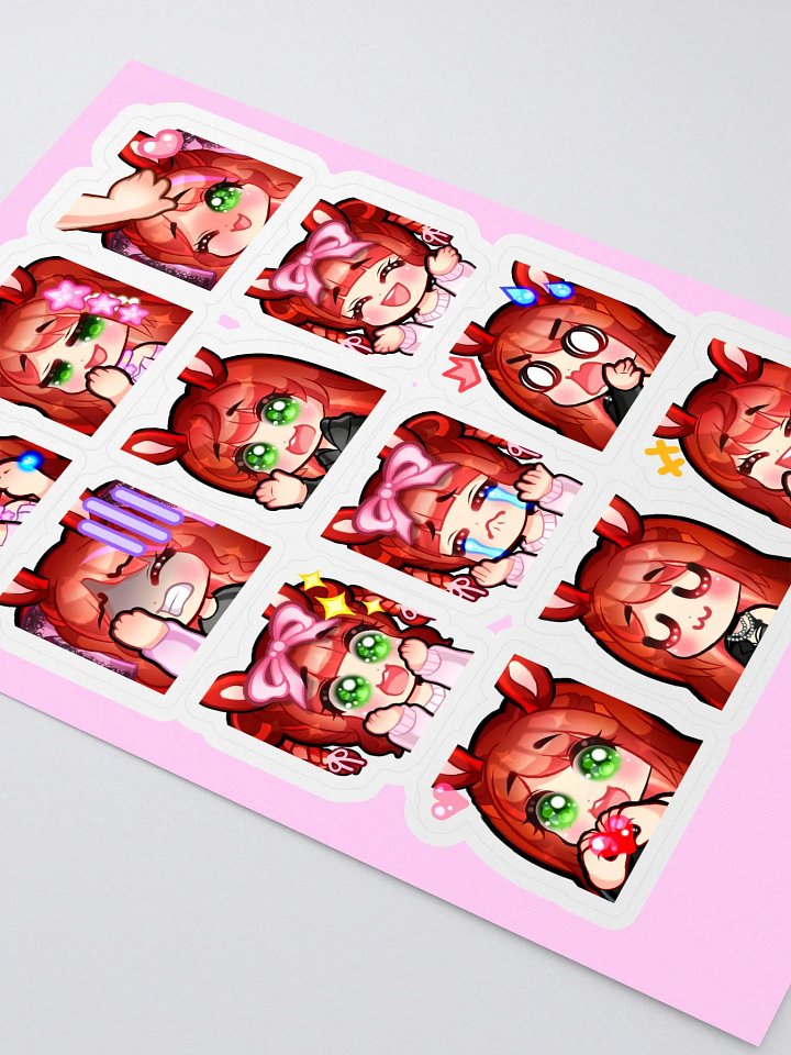 Kryrena Emote Sticker Sheet product image (2)
