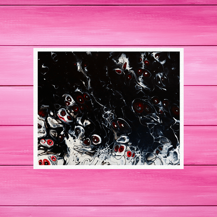 Red Eye Demons of the Darkness | Art Print product image (1)
