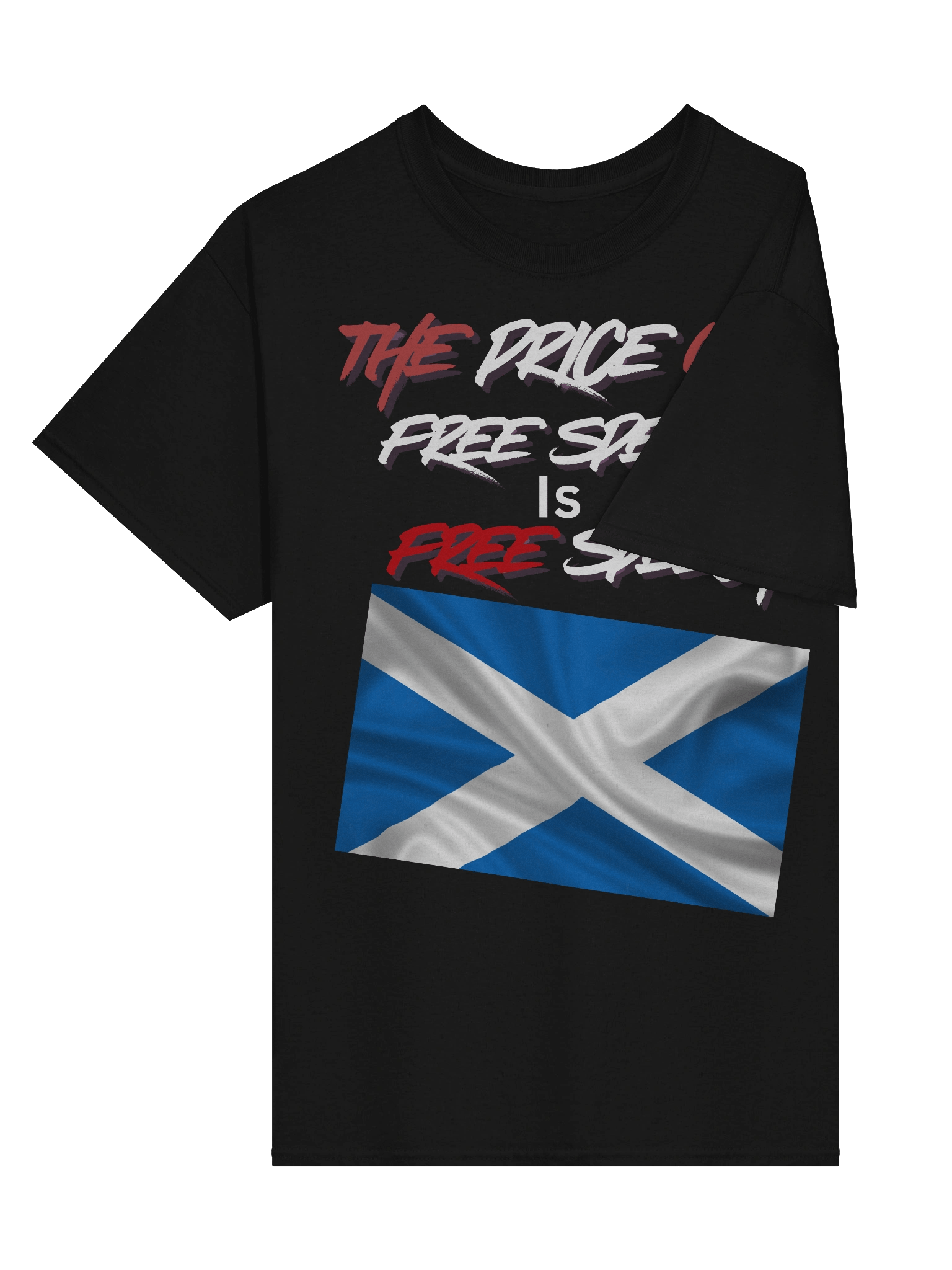 Scottish Free Speech Flag T-Shirt product image (5)