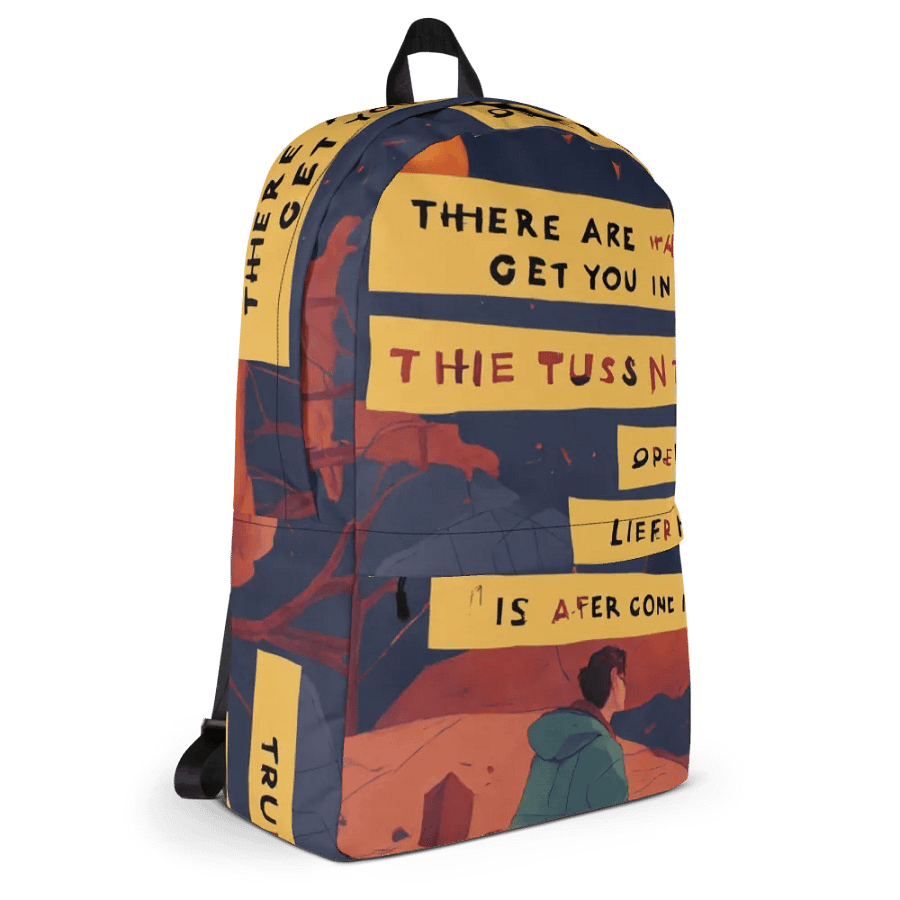 Whimsical Wanderer All-Over Print Backpack product image (5)