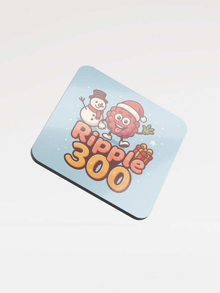 Ripple Christmas coaster 25-02 product image (1)