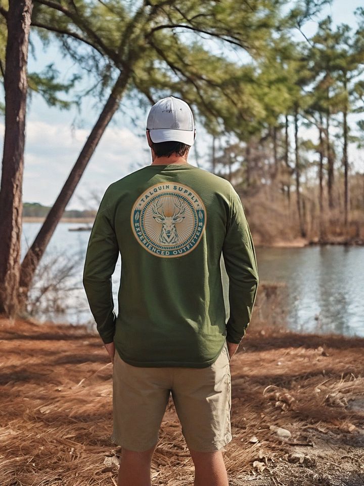 Bullseye Buck Long Sleeve Premium Tee product image (5)