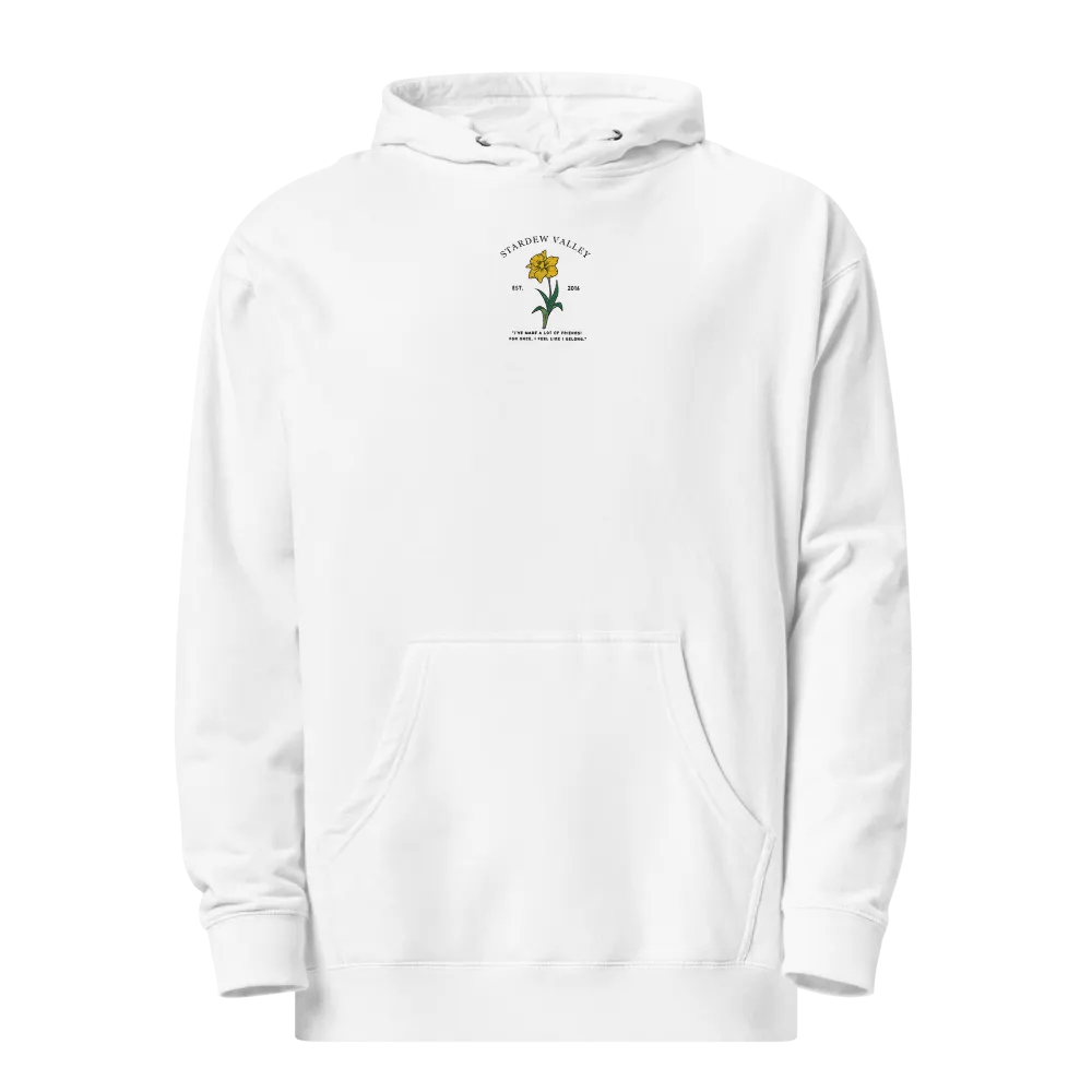 Stardew Valley Flower | HOODIE | EMBROIDERED | Pastels Ver product image (12)
