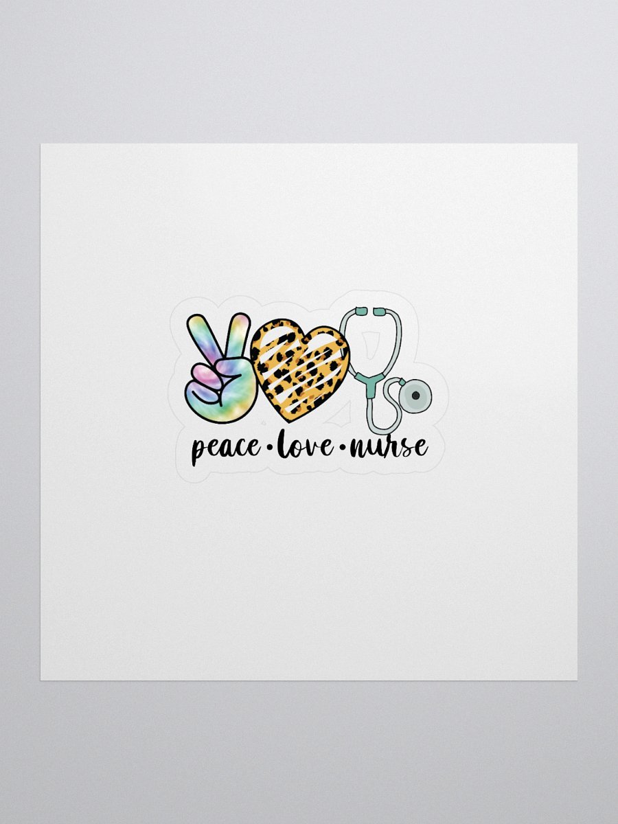 Peace Love Health Stickers Set product image (1)