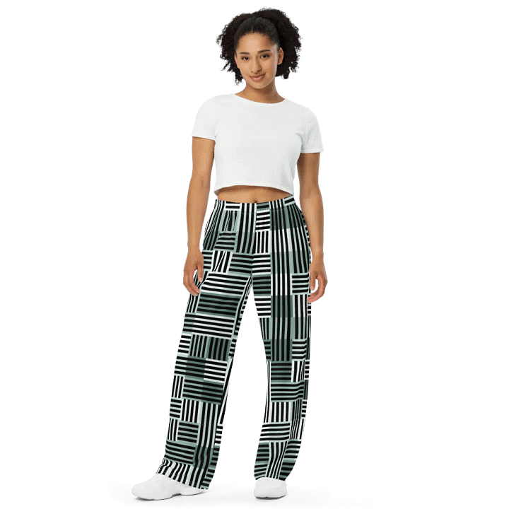 BUIII Minimalism: Mint Oasis Wide-Leg Pants product image (2)