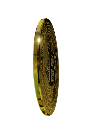 ANIMATED 3D A-Z GOLD CRYPTO COINS product image (6)