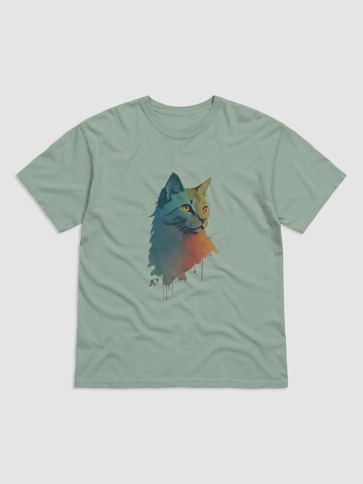 Whiskered Palette Cat Art Print product image (2)