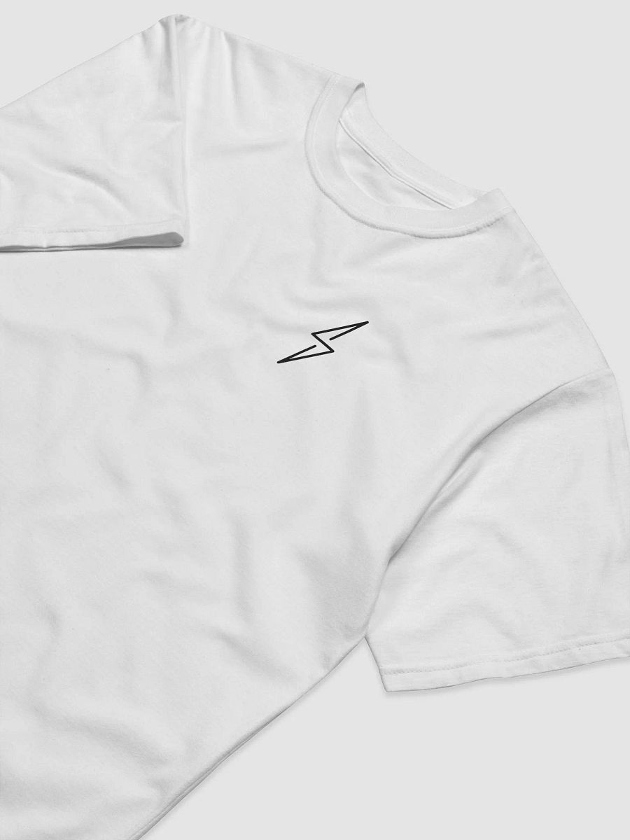 Unisex S Bolt Logo Tee - White product image (3)