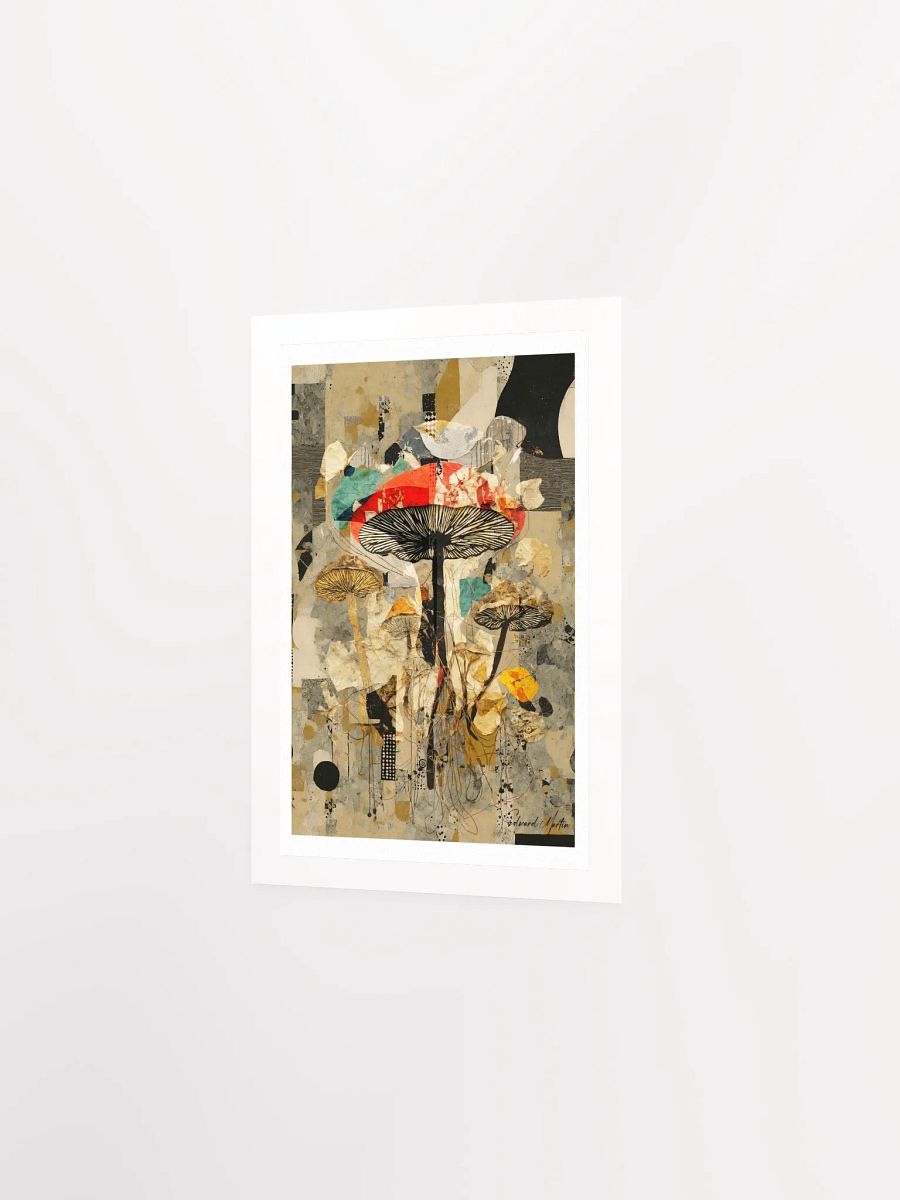 'Woodland Magic' by Edward Martin: Mixed Media Collage Print product image (3)