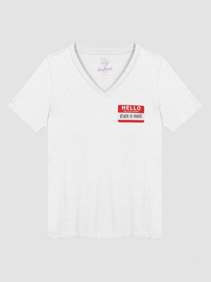 ROCK-O-HOLIC Ladies V-Neck product image (1)