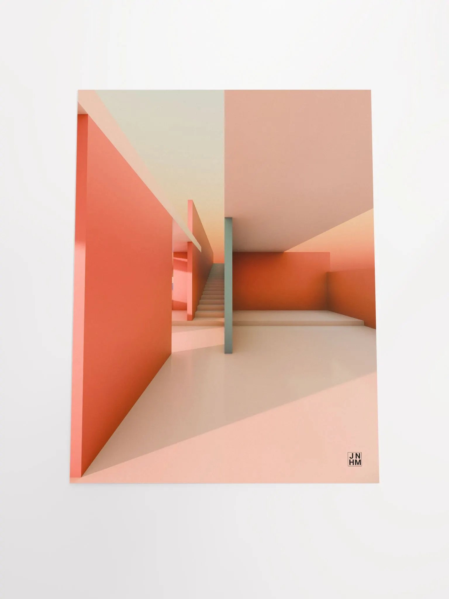 Architectural Landscape - Summer Pastel 03 12"x16" Frameless product image (4)