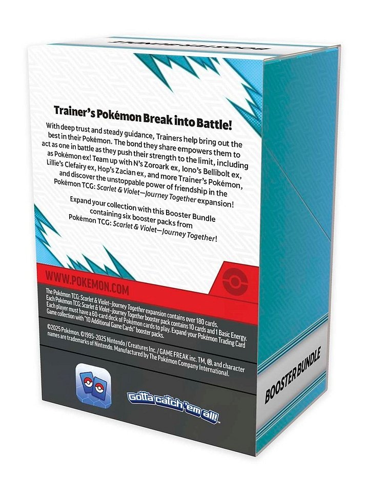 Pokémon TCG: Scarlet & Violet-Journey Together Booster Bundle (6 Packs) product image (2)