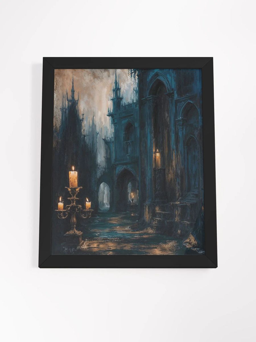 Gothic Architectural Twilight Framed Print product image (4)