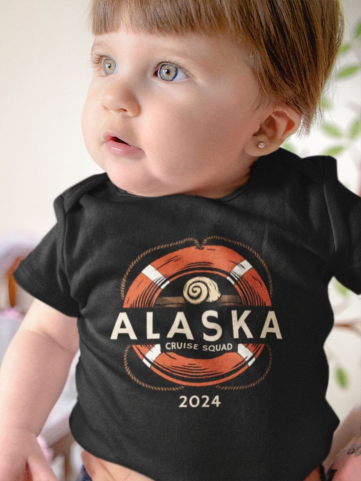 Alaska Cruise 2024 Family Matching Baby Bodysuit product image (1)