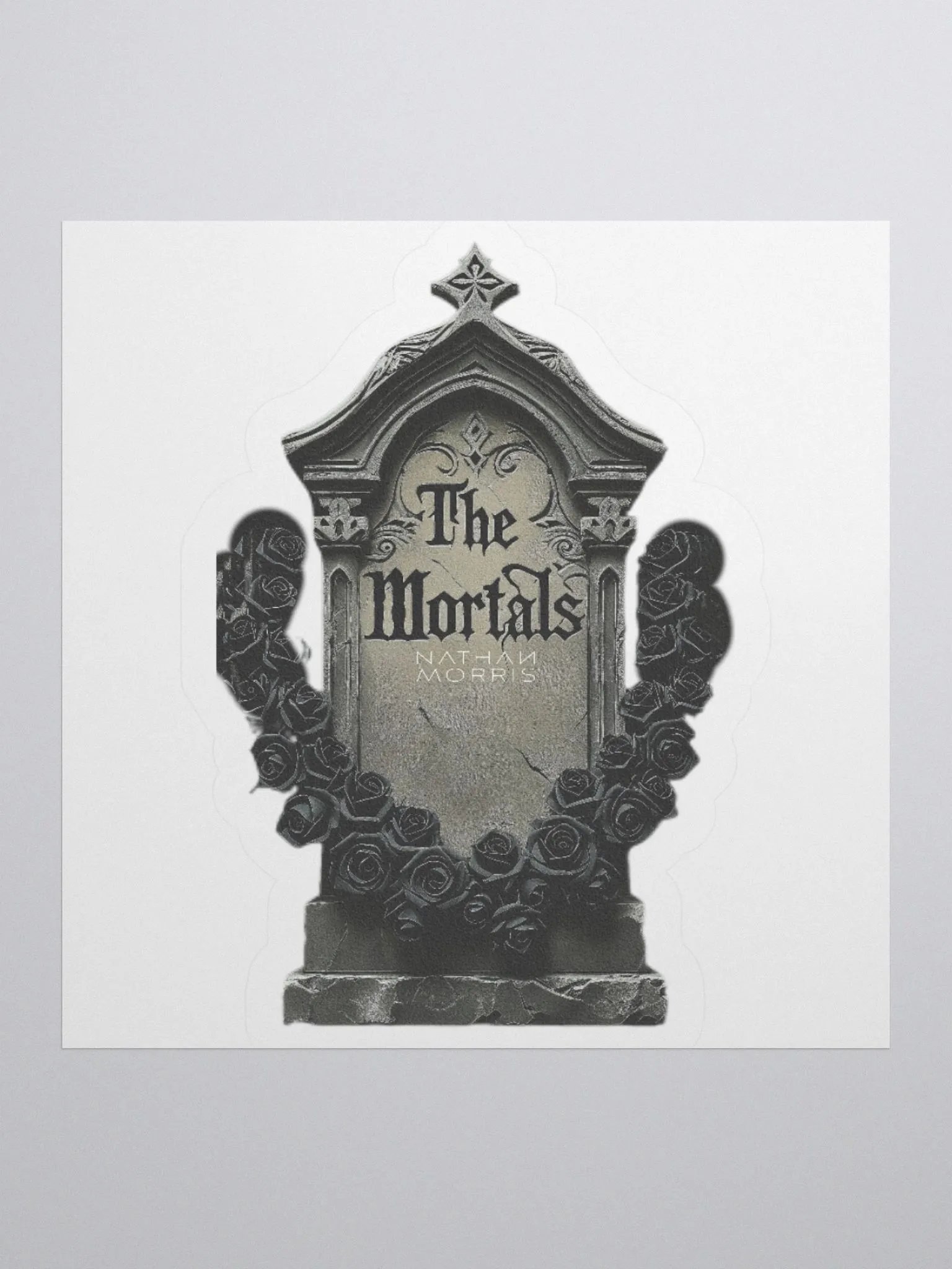 Mortals' Rose Kiss Cut Stickers product image (1)