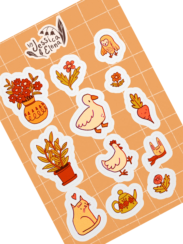 Cute & Fun Sticker Sheet product image (2)