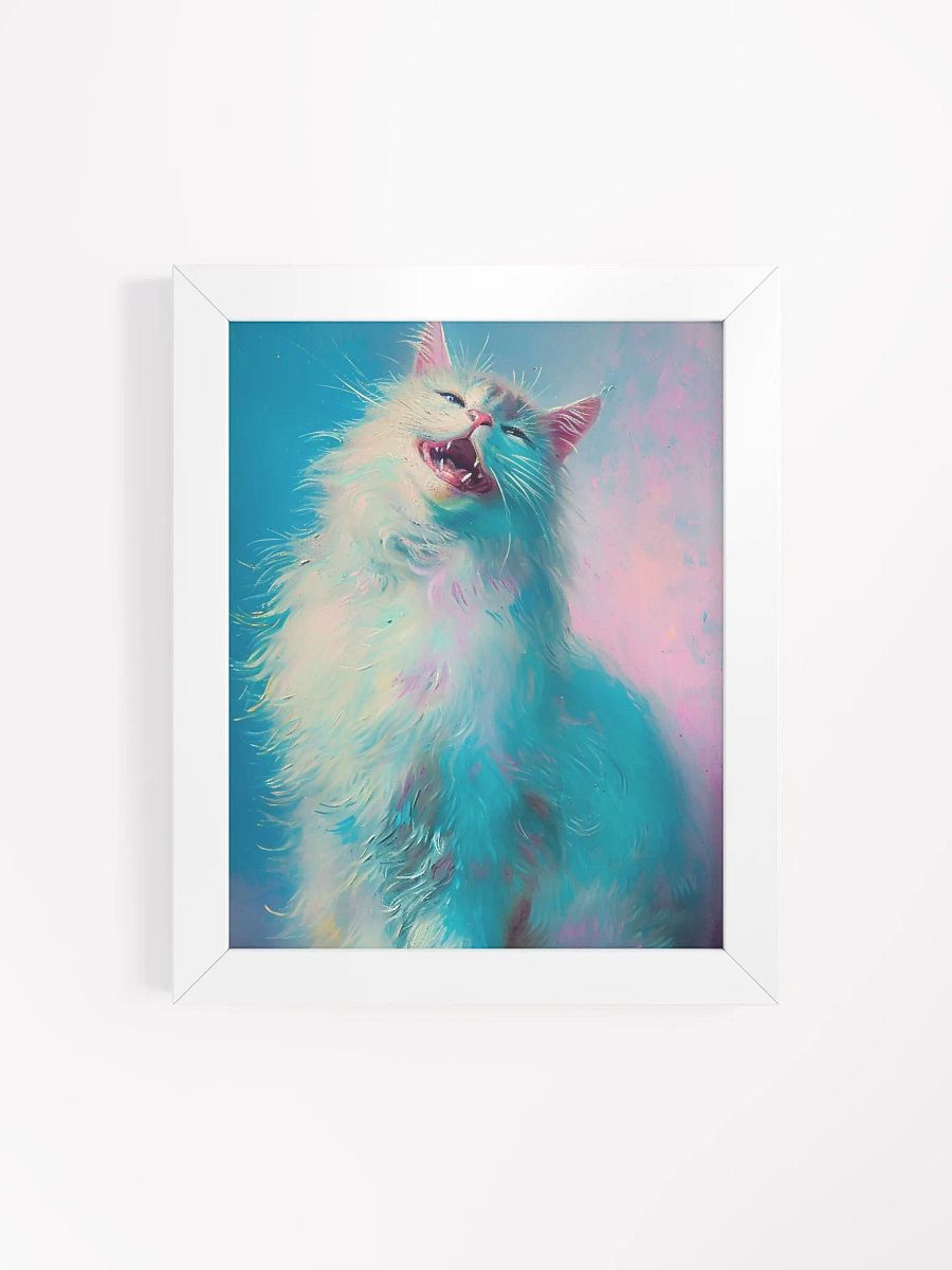 Whimsical Cat Dreams Framed Poster product image (4)