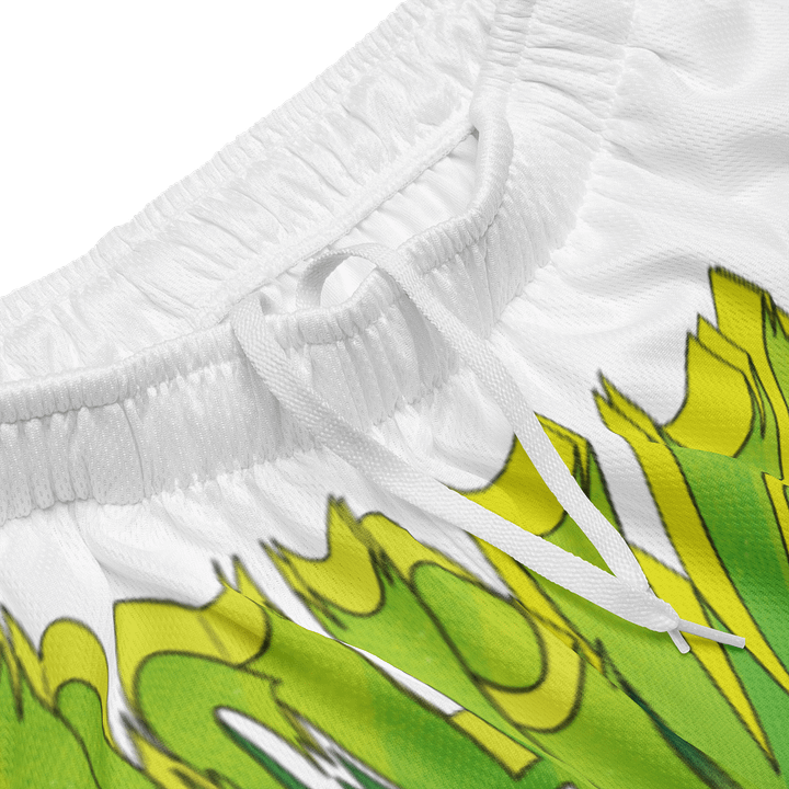 KONNICHIWA - White Mesh Shorts (with pockets) product image (2)