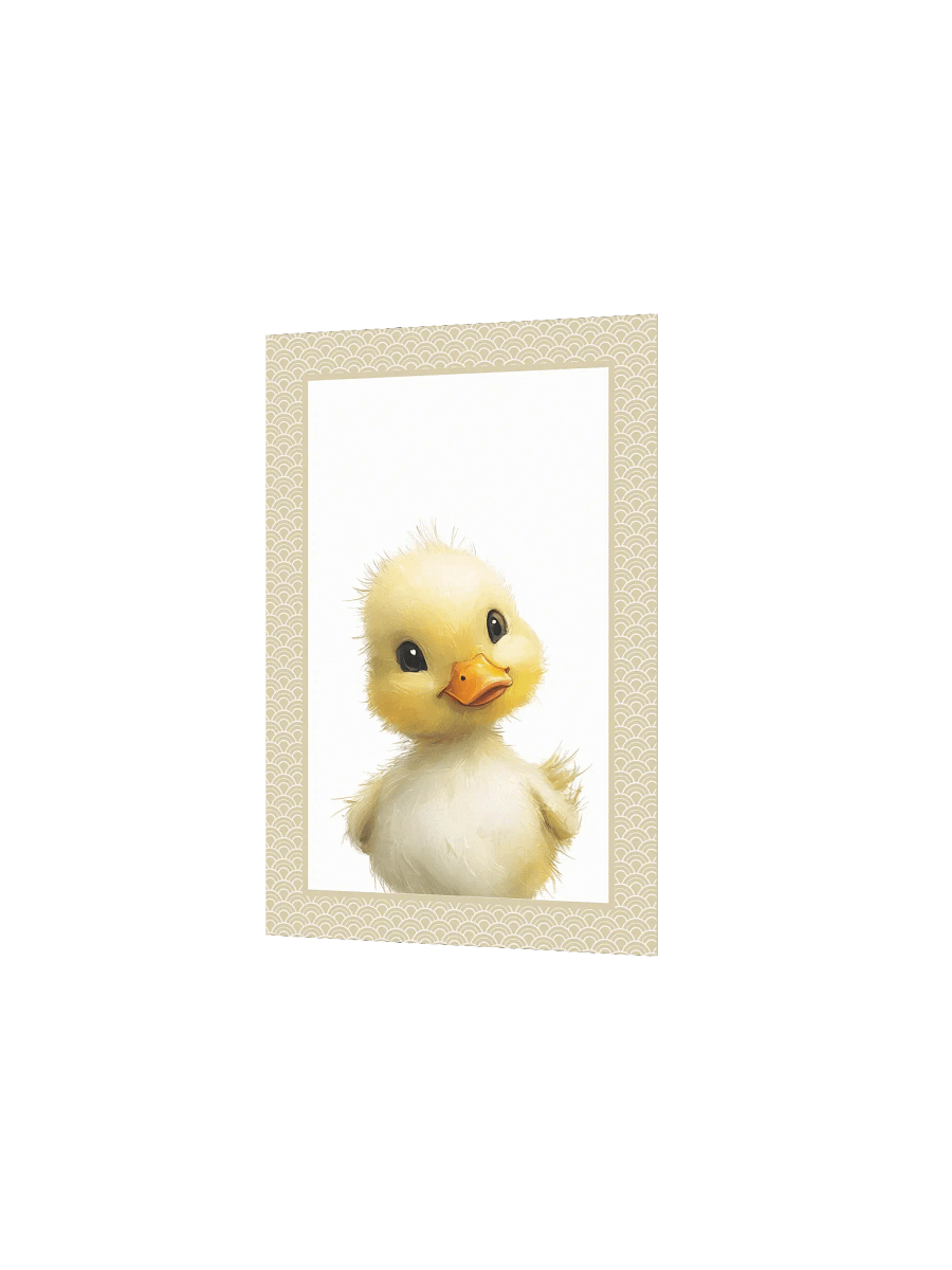 Cute Little Duck Nursery Print product image (3)