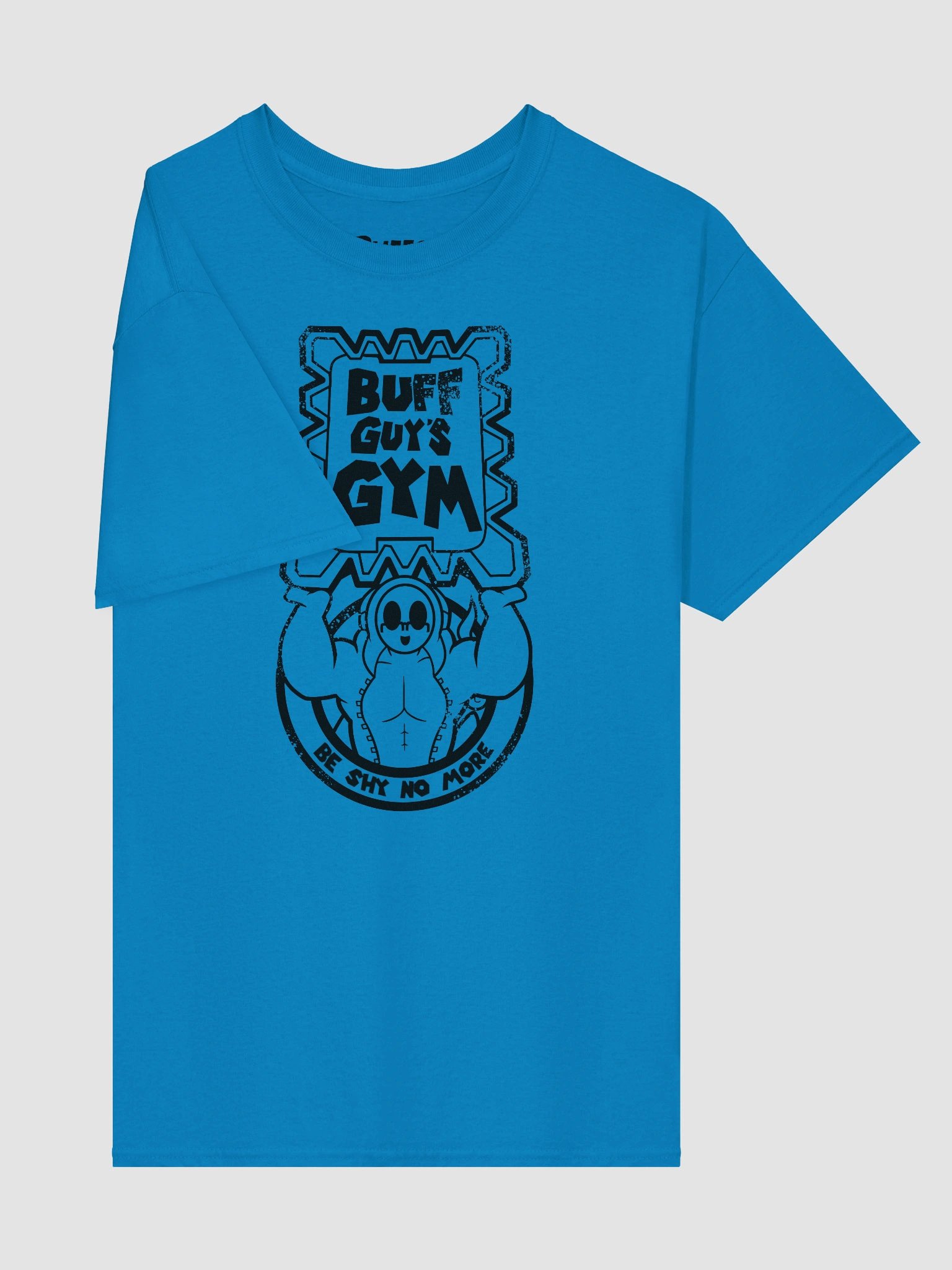 Buff Guy's Gym - Shirt - Worn-out (Dark Version) product image (4)