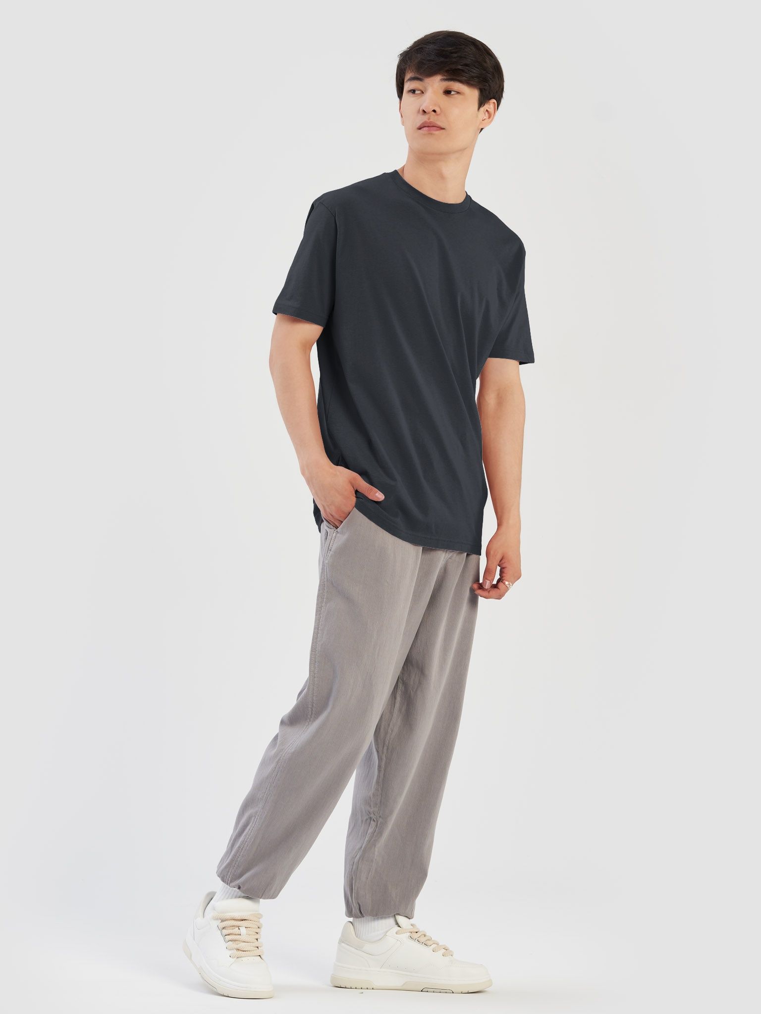 0948. Laser-Vent™ Established Tee - Space Grey – ASRV