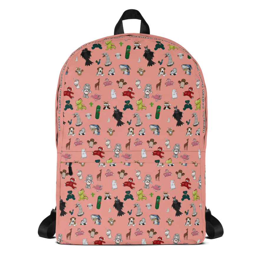 The KidTime StoryTime Character Backpack (Pink) product image (8)