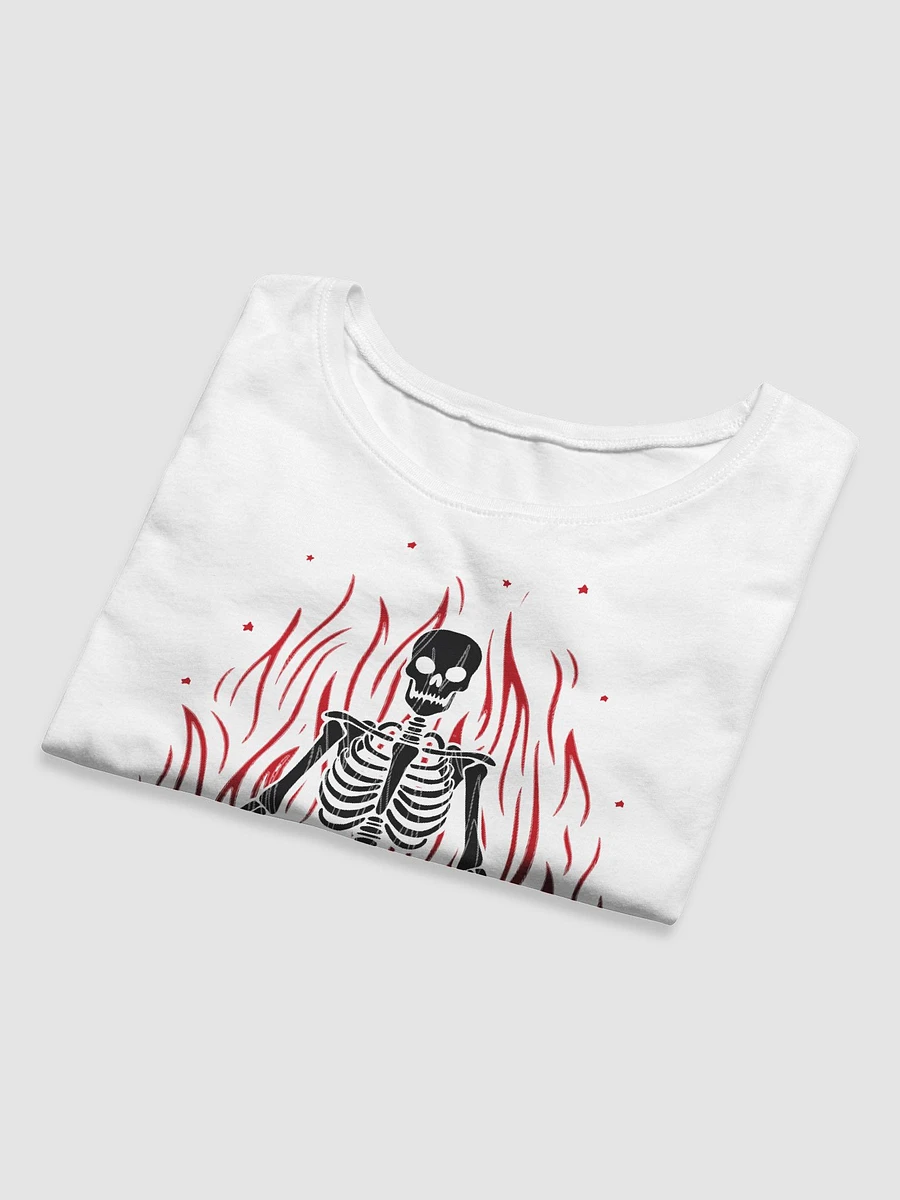 Skelly In Fire - Women's Crop Tee product image (8)