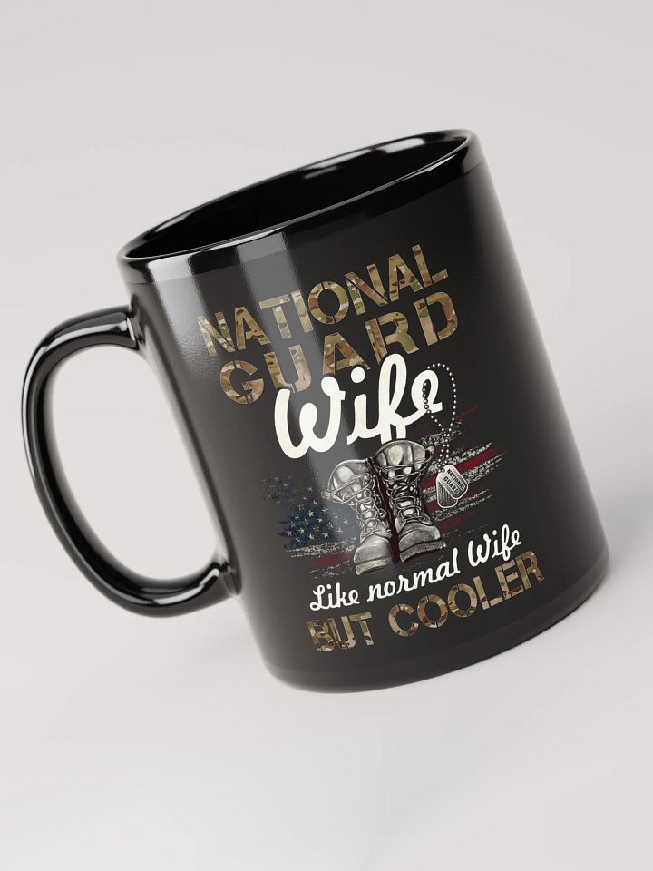 National Guard Wife - Black Mug product image (1)