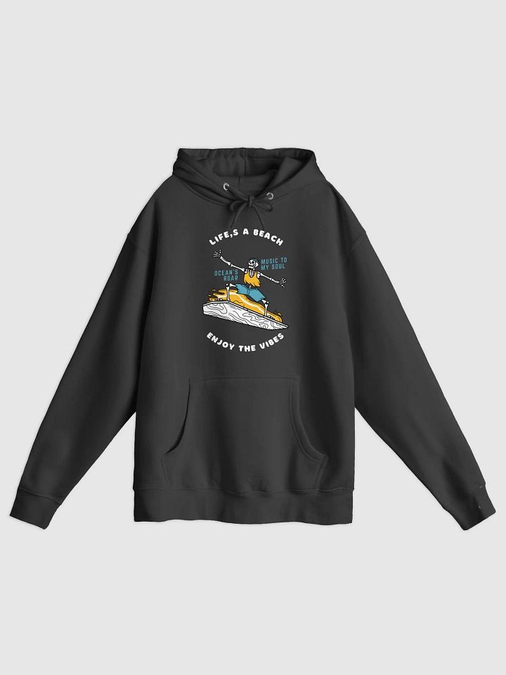 Surfing Skeleton Unisex Hoodie product image (6)