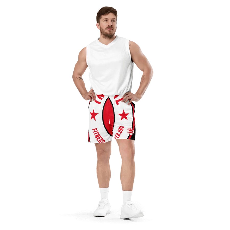 IFBNewsfeed.Org's All-Over Print Recycled Unisex Mesh Shorts product image (7)