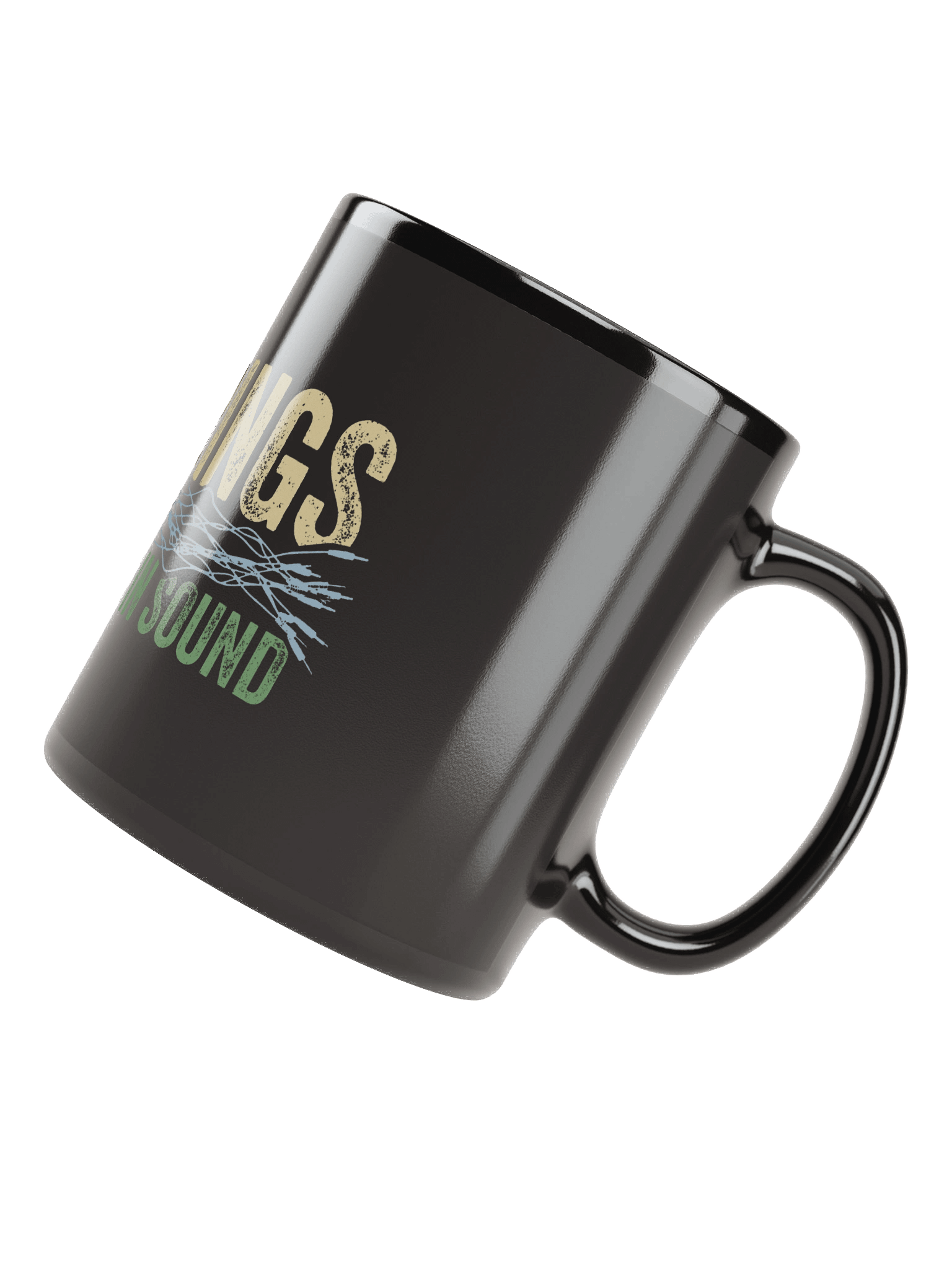 WILD WIRES Black Mug product image (3)