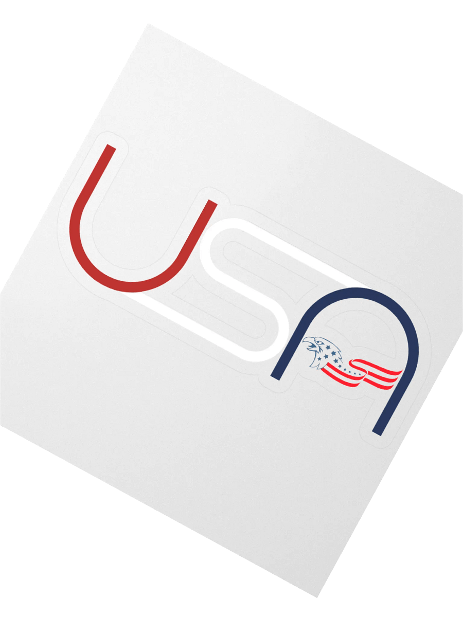 Patriotic Eagle Kiss Cut Sticker product image (2)