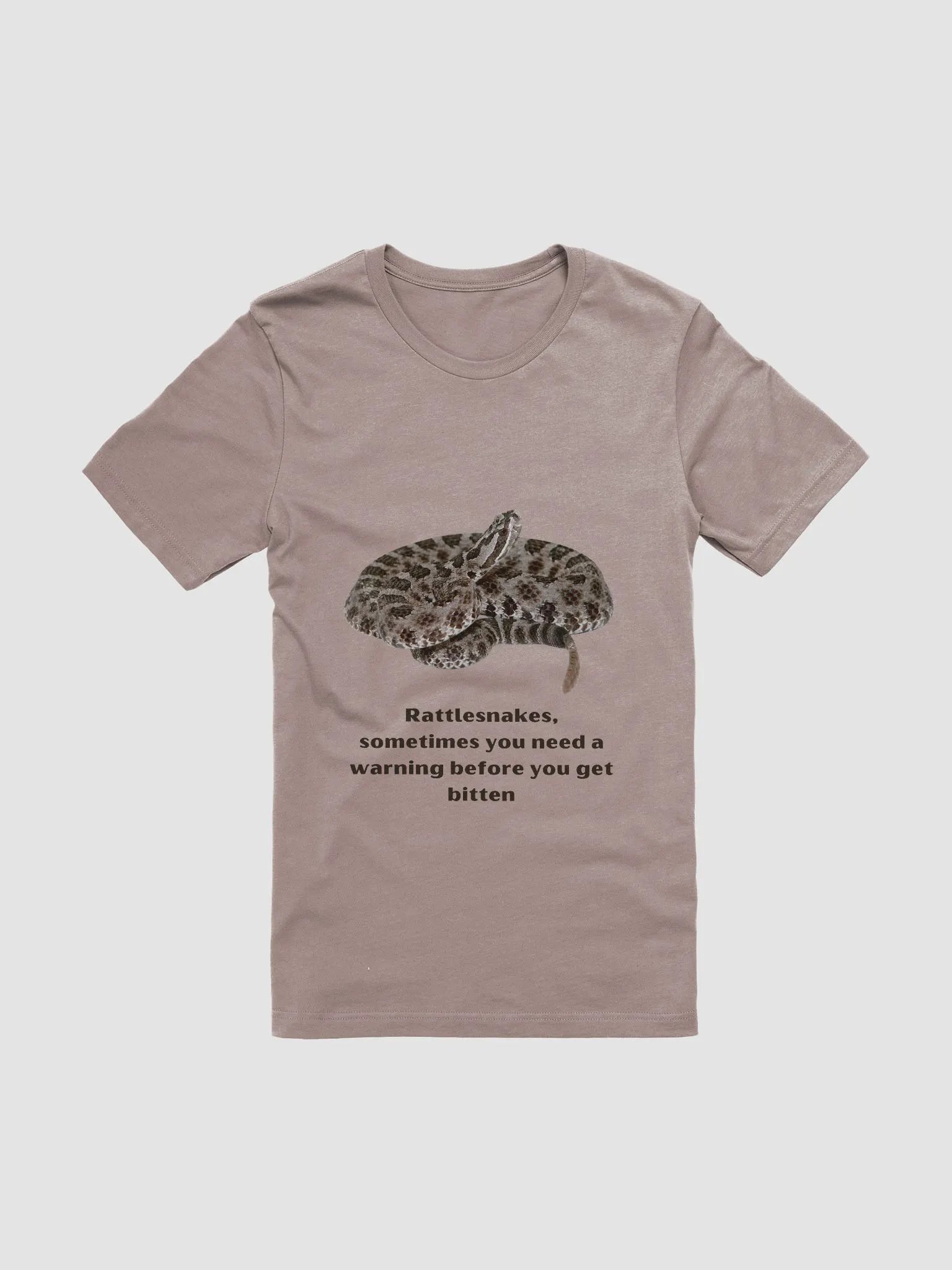Rattlesnake Warning T-Shirt product image (1)